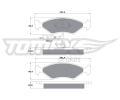 TOMEX Brakes Sada brzdovch destiek ‐ TMX TX 10-282