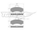 TOMEX Brakes Sada brzdovch destiek ‐ TMX TX 10-46