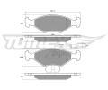 TOMEX Brakes Sada brzdovch destiek ‐ TMX TX 10-791