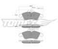 TOMEX Brakes Sada brzdovch destiek ‐ TMX TX 10-931