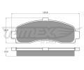 TOMEX Brakes Sada brzdovch destiek ‐ TMX TX 11-10