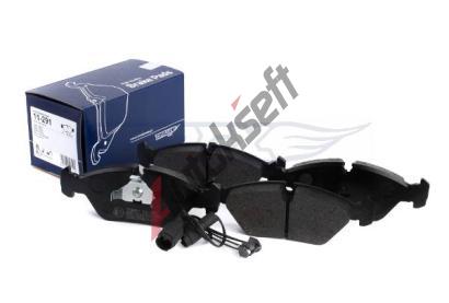 TOMEX Brakes Sada brzdových destiček TMX TX 11-291, TX 11-291 TOMEX Brakes Sada brzdových destiček TMX TX 11-291, TX 11-291