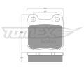 TOMEX Brakes Sada brzdovch destiek ‐ TMX TX 11-61