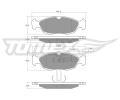 TOMEX Brakes Sada brzdovch destiek ‐ TMX TX 11-711