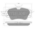 TOMEX Brakes Sada brzdov�ch desti�ek&nbsp;&dash;&nbsp;TMX TX 11-91