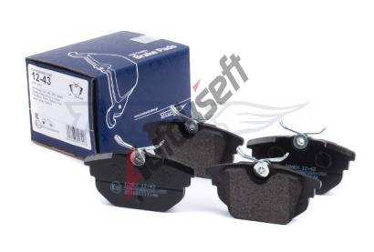 TOMEX Brakes Sada brzdovch destiek TMX TX 12-43, TX 12-43