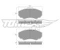Sada brzdovch destiek TOMEX Brakes ‐ TMX TX 12-45