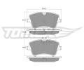 TOMEX Brakes Sada brzdovch destiek ‐ TMX TX 12-78