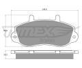 TOMEX Brakes Sada brzdovch destiek ‐ TMX TX 13-01