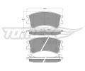 TOMEX Brakes Sada brzdovch destiek ‐ TMX TX 13-03