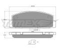 TOMEX Brakes Sada brzdovch destiek ‐ TMX TX 13-06