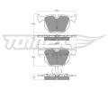 TOMEX Brakes Sada brzdov�ch desti�ek&nbsp;&dash;&nbsp;TMX TX 13-26