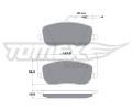 Sada brzdovch destiek TOMEX Brakes ‐ TMX TX 13-34