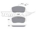 TOMEX Brakes Sada brzdovch destiek ‐ TMX TX 13-341