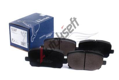 TOMEX Brakes Sada brzdovch destiek TMX TX 13-67, TX 13-67