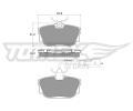Sada brzdovch destiek TOMEX Brakes ‐ TMX TX 13-901