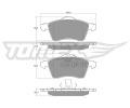 Sada brzdovch destiek TOMEX Brakes ‐ TMX TX 13-91