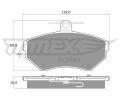 TOMEX Brakes Sada brzdovch destiek ‐ TMX TX 13-94