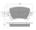 TOMEX Brakes Sada brzdovch destiek ‐ TMX TX 13-95
