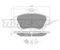 TOMEX Brakes Sada brzdovch destiek ‐ TMX TX 14-03