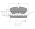 Sada brzdovch destiek TOMEX Brakes ‐ TMX TX 14-27