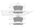 TOMEX Brakes Sada brzdovch destiek ‐ TMX TX 14-28
