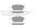 TOMEX Brakes Sada brzdovch destiek ‐ TMX TX 14-33