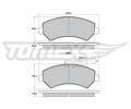 TOMEX Brakes Sada brzdovch destiek ‐ TMX TX 14-40