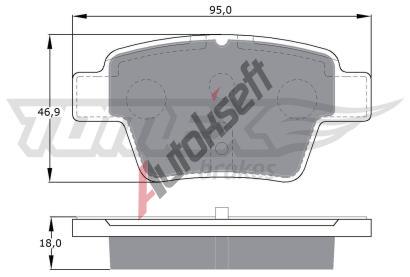 TOMEX Brakes Sada brzdovch destiek TMX TX 14-65, TX 14-65