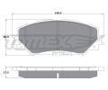 TOMEX Brakes Sada brzdovch destiek ‐ TMX TX 14-72