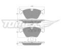 TOMEX Brakes Sada brzdovch destiek ‐ TMX TX 15-09