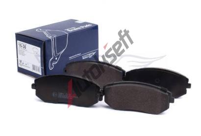 TOMEX Brakes Sada brzdovch destiek TMX TX 15-36, TX 15-36