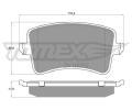 TOMEX Brakes Sada brzdovch destiek ‐ TMX TX 15-81