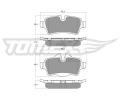 TOMEX Brakes Sada brzdovch destiek ‐ TMX TX 16-05