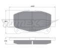 Sada brzdovch destiek TOMEX Brakes ‐ TMX TX 16-11