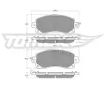 TOMEX Brakes Sada brzdovch destiek ‐ TMX TX 16-12