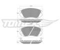 TOMEX Brakes Sada brzdovch destiek ‐ TMX TX 16-33