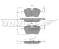 TOMEX Brakes Sada brzdovch destiek ‐ TMX TX 16-86
