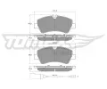 TOMEX Brakes Sada brzdovch destiek ‐ TMX TX 16-961