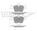 TOMEX Brakes Sada brzdovch destiek ‐ TMX TX 17-291