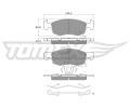 TOMEX Brakes Sada brzdovch destiek ‐ TMX TX 17-92