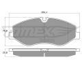 TOMEX Brakes Sada brzdovch destiek ‐ TMX TX 18-12