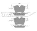 TOMEX Brakes Sada brzdovch destiek ‐ TMX TX 18-16