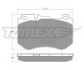 TOMEX Brakes Sada brzdovch destiek ‐ TMX TX 18-51