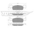 TOMEX Brakes Sada brzdovch destiek ‐ TMX TX 18-62