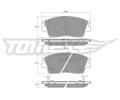 TOMEX Brakes Sada brzdovch destiek ‐ TMX TX 18-67