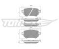 TOMEX Brakes Sada brzdovch destiek ‐ TMX TX 18-70