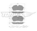 TOMEX Brakes Sada brzdovch destiek ‐ TMX TX 18-92