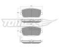 TOMEX Brakes Sada brzdovch destiek ‐ TMX TX 19-03