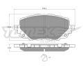 TOMEX Brakes Sada brzdov�ch desti�ek&nbsp;&dash;&nbsp;TMX TX 19-04